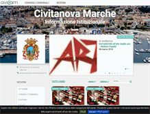 Tablet Screenshot of civitanovamarchetv.com